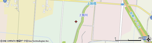 上無川周辺の地図