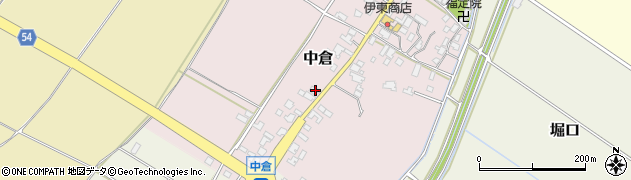 新潟県胎内市中倉941周辺の地図