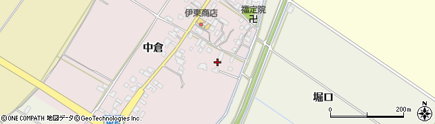 新潟県胎内市中倉905周辺の地図