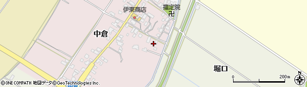 新潟県胎内市中倉268周辺の地図