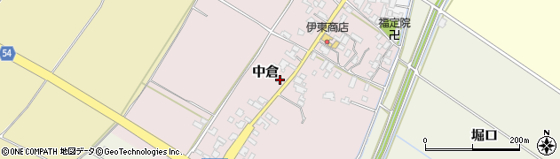新潟県胎内市中倉945周辺の地図