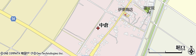 新潟県胎内市中倉942周辺の地図
