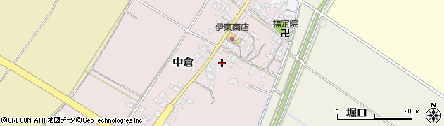 新潟県胎内市中倉910周辺の地図