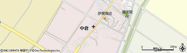 新潟県胎内市中倉954周辺の地図