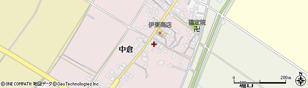 新潟県胎内市中倉899周辺の地図