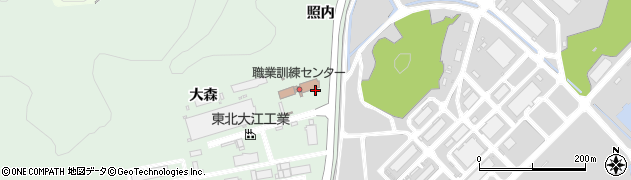 宮城県柴田郡柴田町船岡照内周辺の地図