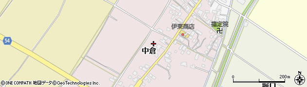 新潟県胎内市中倉950周辺の地図