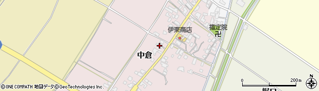 新潟県胎内市中倉961周辺の地図