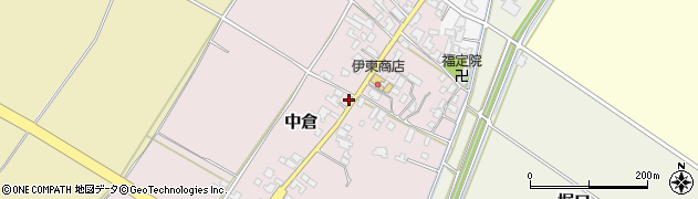 新潟県胎内市中倉956周辺の地図