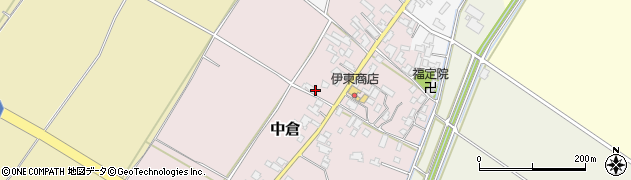 新潟県胎内市中倉960周辺の地図