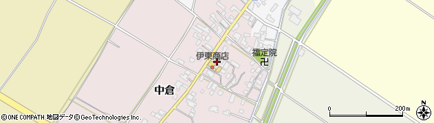 新潟県胎内市中倉876周辺の地図