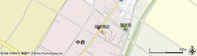 新潟県胎内市中倉967周辺の地図