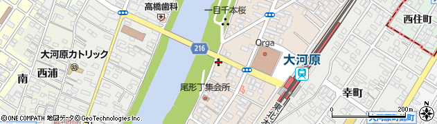 朝日生命保険相互会社宮城南営業所周辺の地図