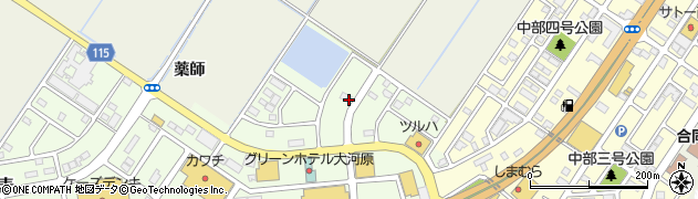 宮城県柴田郡大河原町広表47周辺の地図