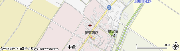 新潟県胎内市中倉972周辺の地図