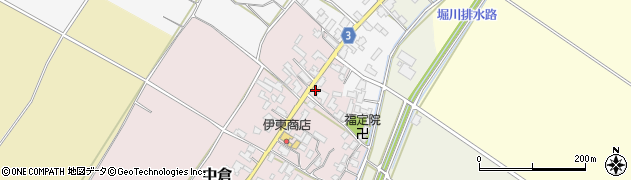新潟県胎内市中倉256周辺の地図