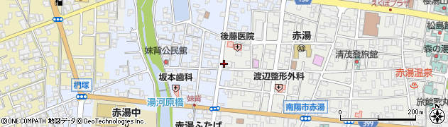 山田クリーニングセンター周辺の地図