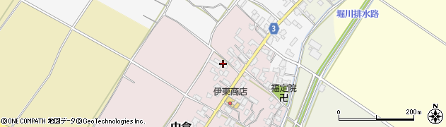 新潟県胎内市中倉974周辺の地図