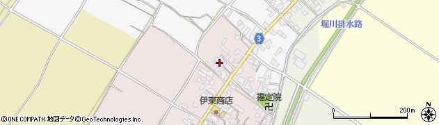 新潟県胎内市中倉270周辺の地図