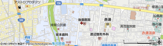 後藤医院周辺の地図