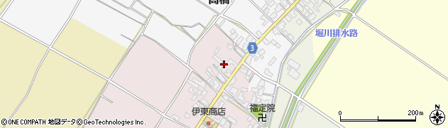 新潟県胎内市中倉269周辺の地図