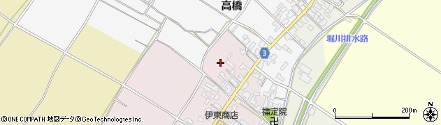 新潟県胎内市中倉279周辺の地図