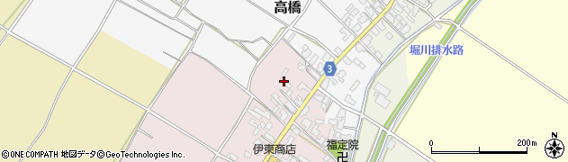 新潟県胎内市中倉267周辺の地図