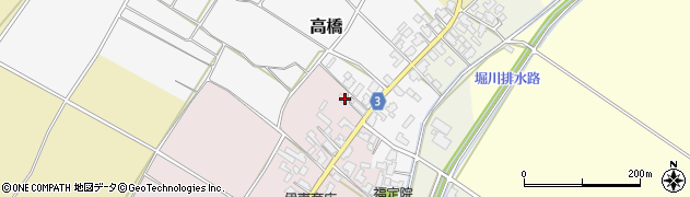 新潟県胎内市中倉260周辺の地図
