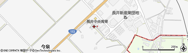 山形県長井市今泉2881周辺の地図