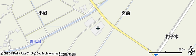 宮城県柴田郡大河原町金ケ瀬新関の走60周辺の地図