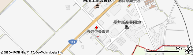 山形県長井市今泉546周辺の地図