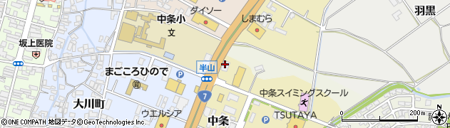 製麺屋食堂 胎内店周辺の地図