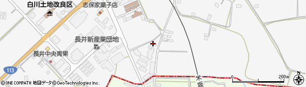 山形県長井市今泉76周辺の地図