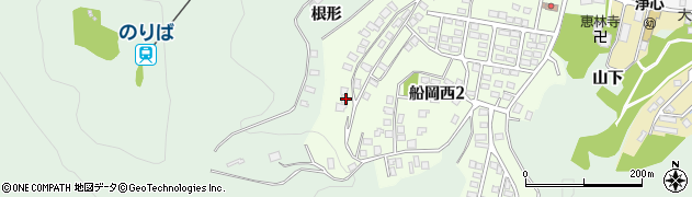 宮城県柴田郡柴田町船岡西周辺の地図