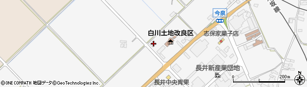 山形県長井市今泉2389周辺の地図