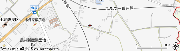 山形県長井市今泉728周辺の地図