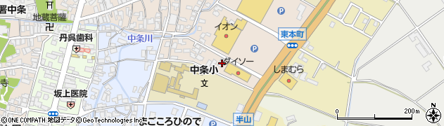 新潟県胎内市東本町2641周辺の地図