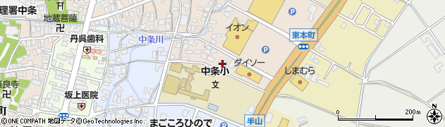 新潟県胎内市東本町10周辺の地図