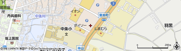 新潟県胎内市東本町11周辺の地図