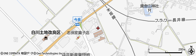 山形県長井市今泉2947周辺の地図