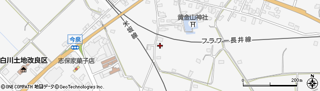 山形県長井市今泉731周辺の地図