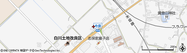 山形県長井市今泉668周辺の地図