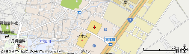 新潟県胎内市東本町2592周辺の地図