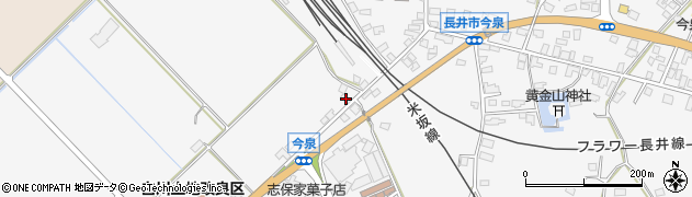 山形県長井市今泉759周辺の地図