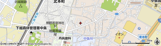 新潟県胎内市東本町2周辺の地図