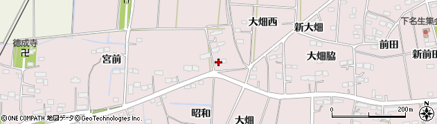 宮城県柴田郡柴田町中名生宮前223周辺の地図