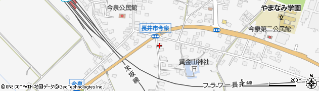 山形県長井市今泉755周辺の地図