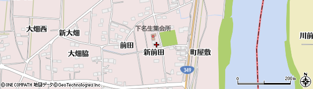 宮城県柴田郡柴田町下名生新前田56周辺の地図
