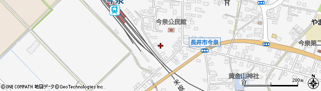 山形県長井市今泉773周辺の地図