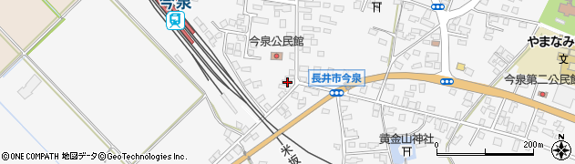 山形県長井市今泉723周辺の地図